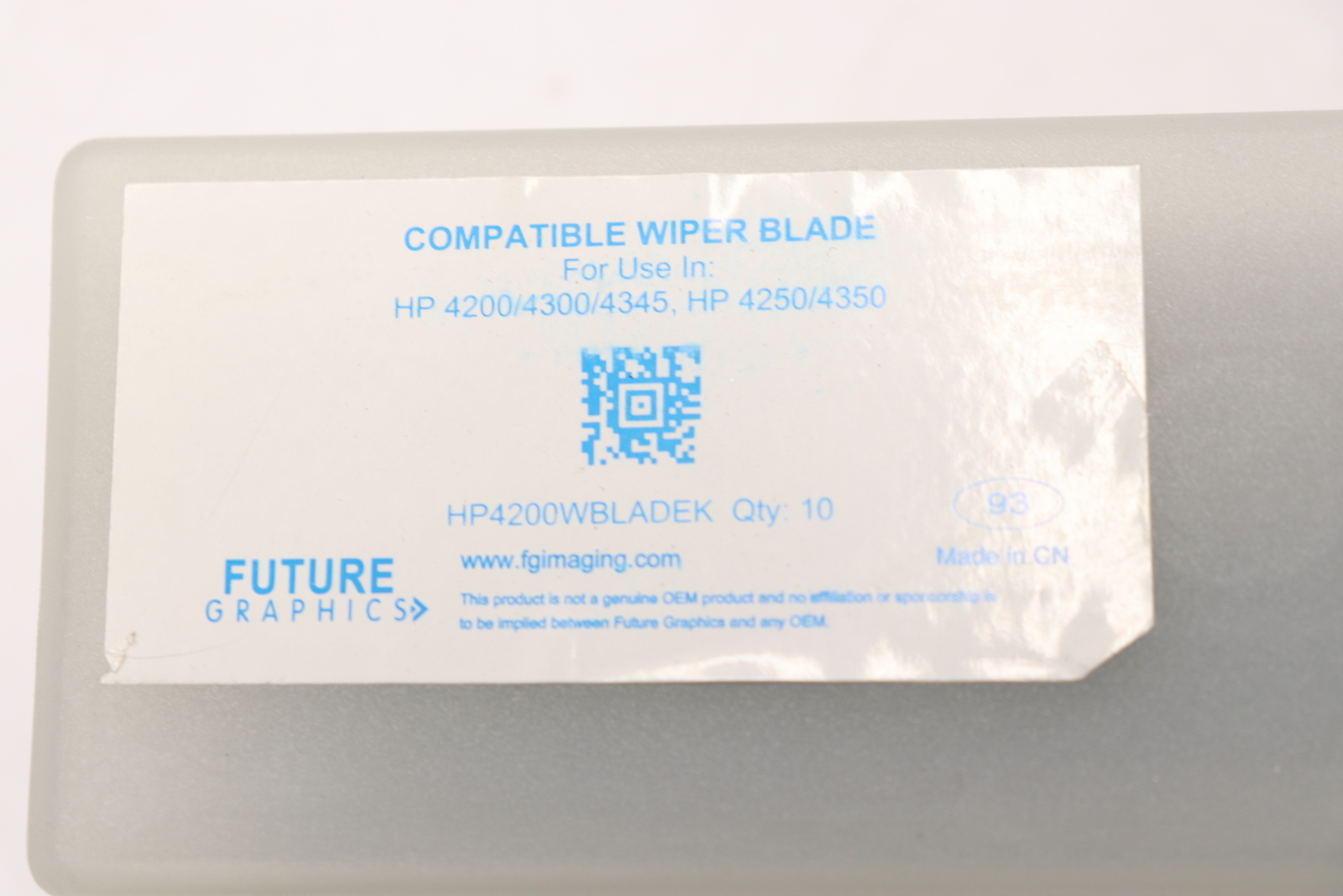 (10-Pk) Future Graphics Compatible Replacement Doctor Blade HP4200DRBLADEK