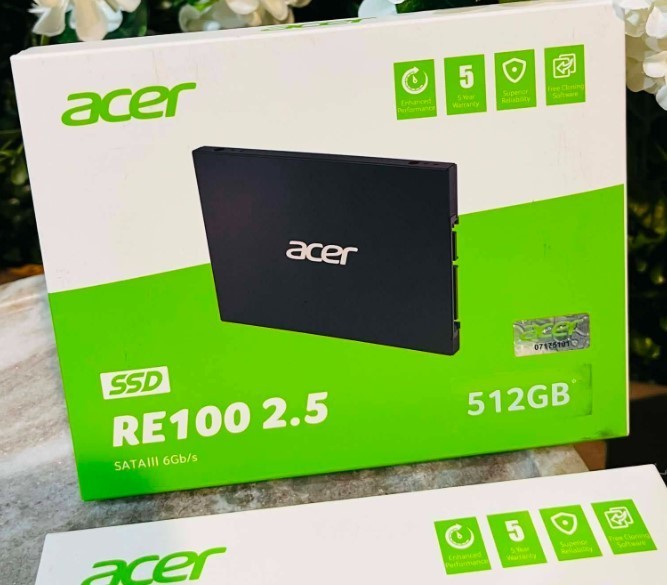 Acer Re100 SSD 2.5" 512GB SATA Solid State Drive Notebook PC Desktop Computer