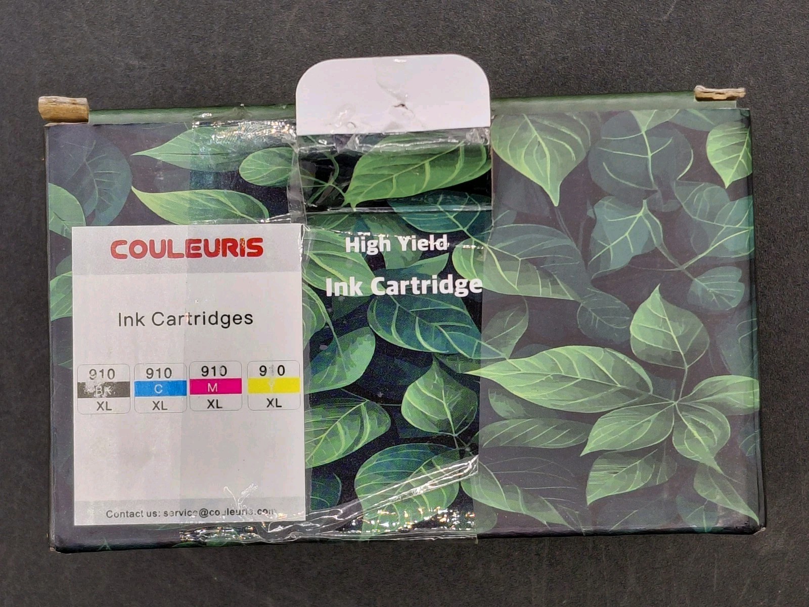 910XL Printer Ink Cartridge 4-Pack Black, Cyan, Magenta, Yellow NEW Couleuris