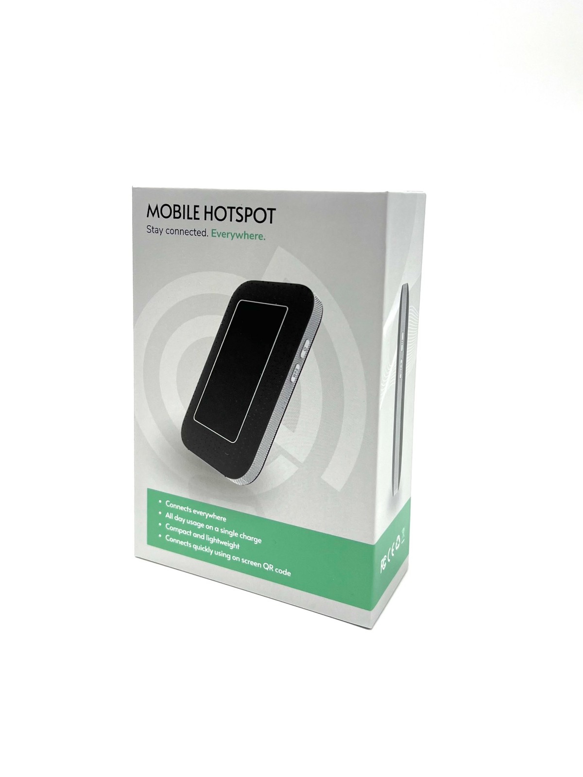 Black - Suncomm 4G WiFi Hotspot Travel Router D523F