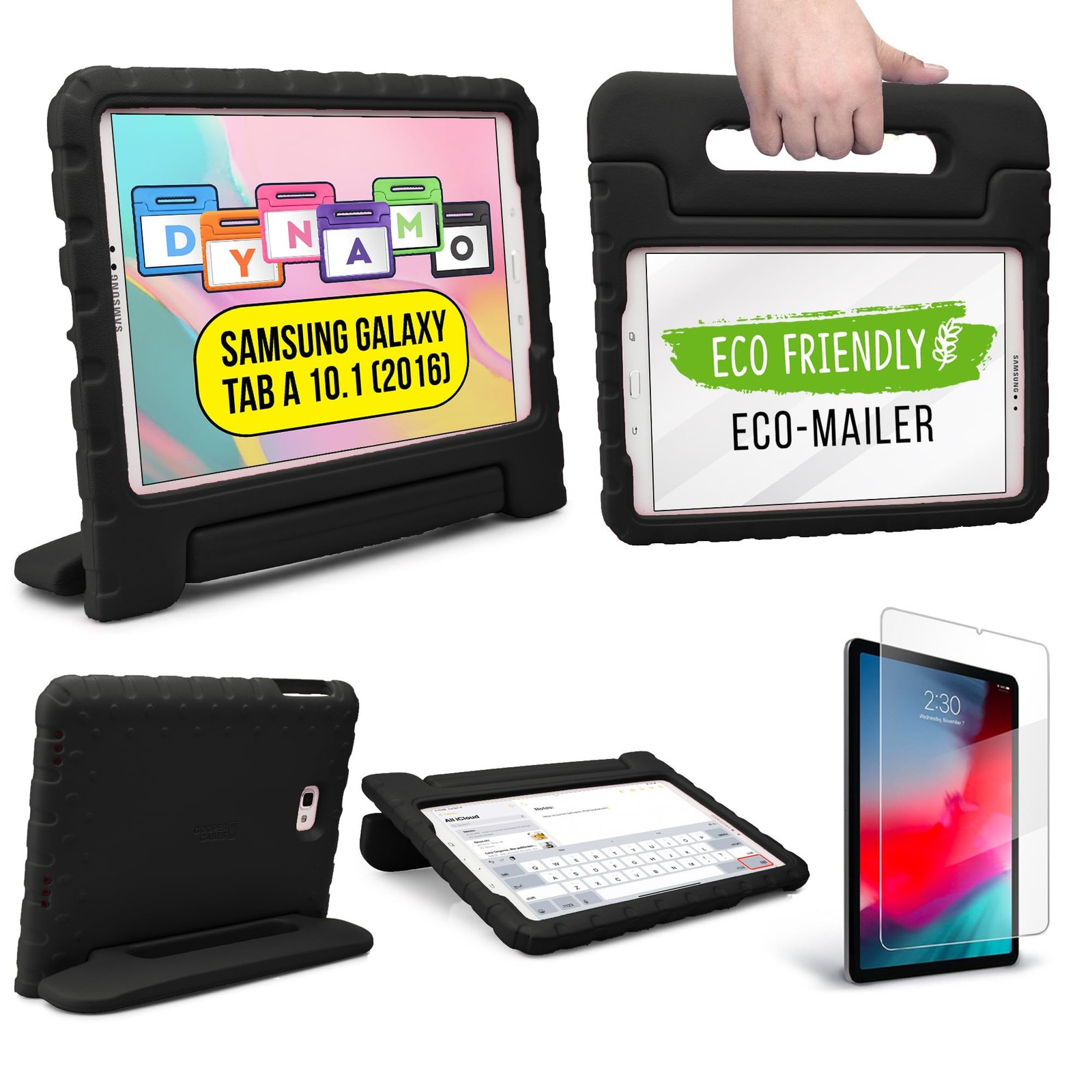 Cooper Dynamo Rugged Kids Case Protective Case for Samsung Tab A 10.1 2016 T5...