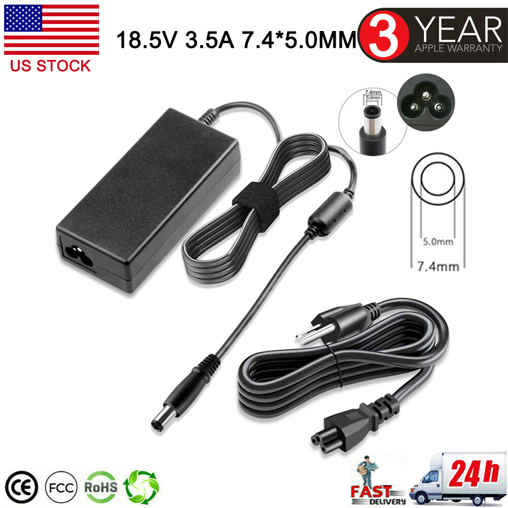 65W AC Adapter Charger For HP Compaq 6535b 6710b 6715b 6720t 6730b 6730s 6820s