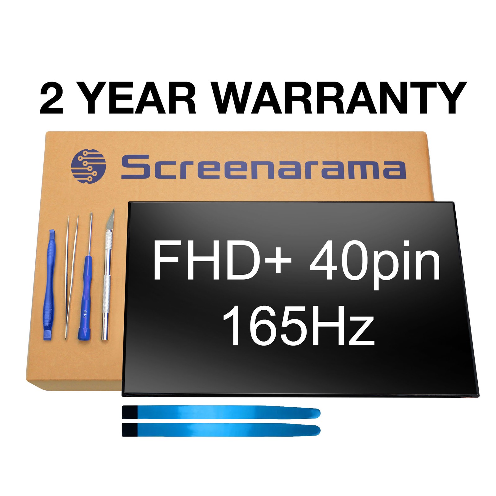 BOE NV160WUM-NX3 V8.0 165Hz   Matte LCD Screen + Tools SCREENARAMA *FAST