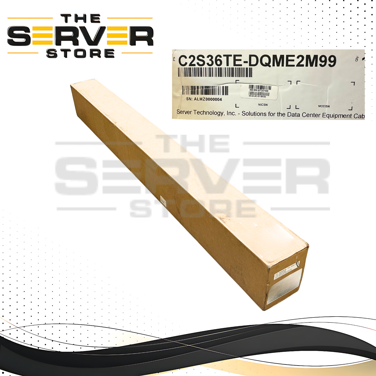 (NOB) Server Technology PRO2 Smart 3-Phase Delta PDU C2S36TE-DQME2M99