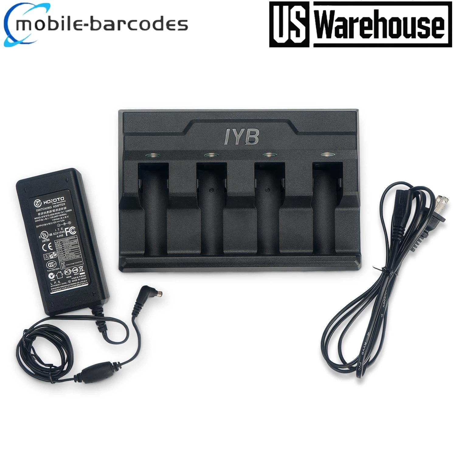 ⭐ SAC3600-4001CR 4-Slot Battery Charging for Zebra DS3678 DS3600 LI3678 LI3600 ⭐