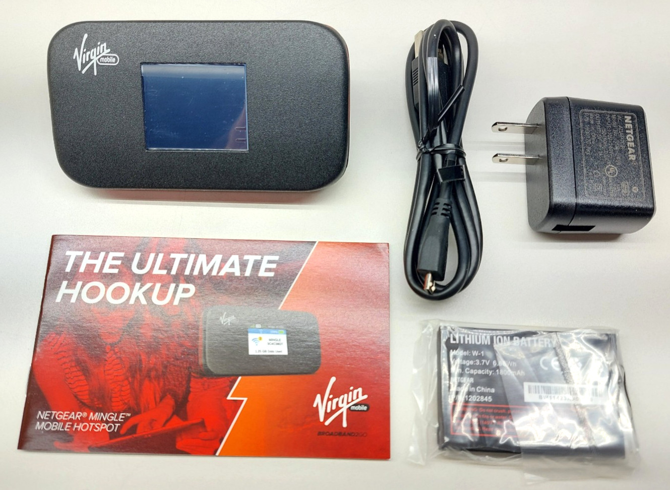 Virgin Mobile Broadband2Go Netgear Mingle Mobile Hotspot NTGR778AVB