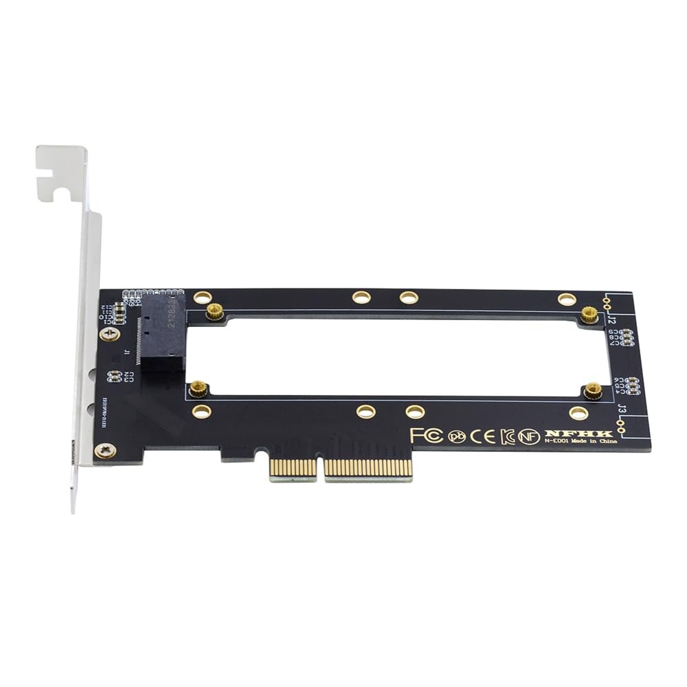 PCIE 4.0 4X Adapter To NVMe Ruler 1U GENZ EDSFF 5.9mm/8.0mm Carrier