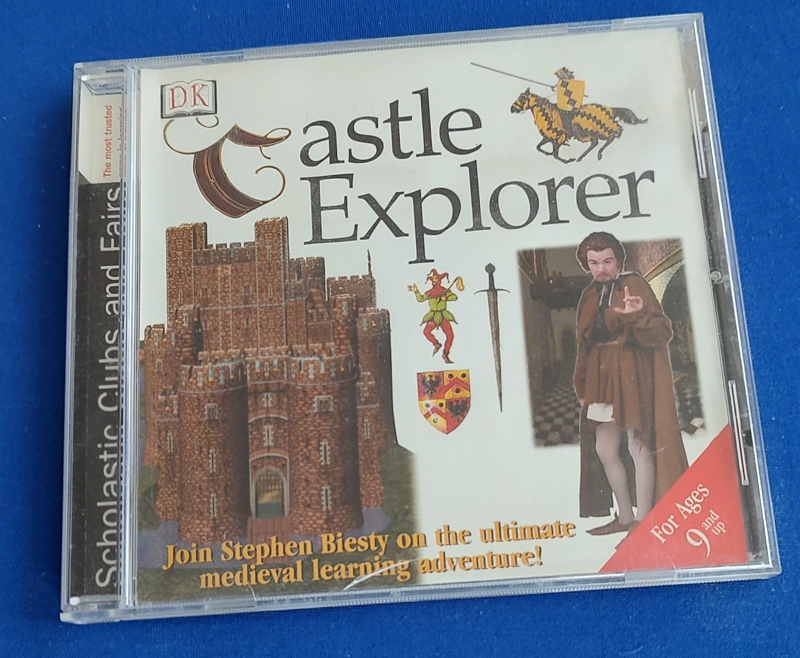 Castle Explorer - DK Learning - Scholastic - CD Software 1996 Windows/Mac - BOGO