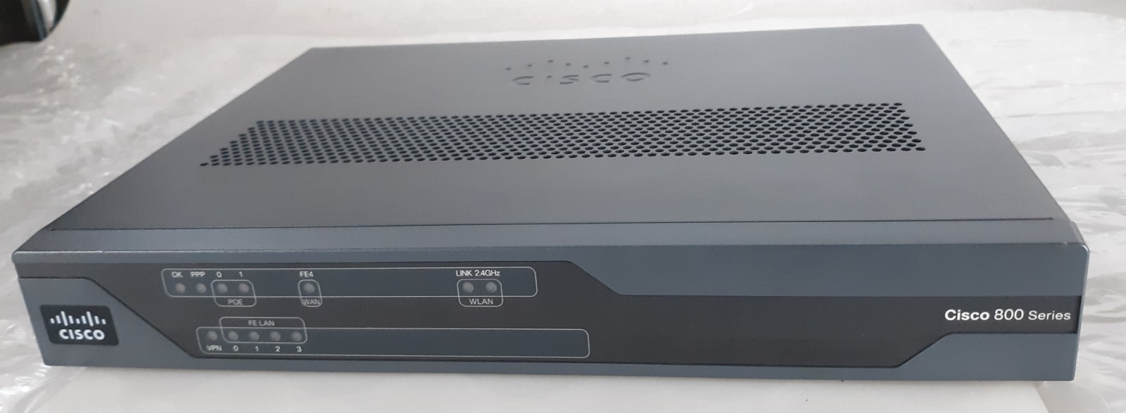 Cisco C881W-A-K9 V01 Integrated Services Router NO AC