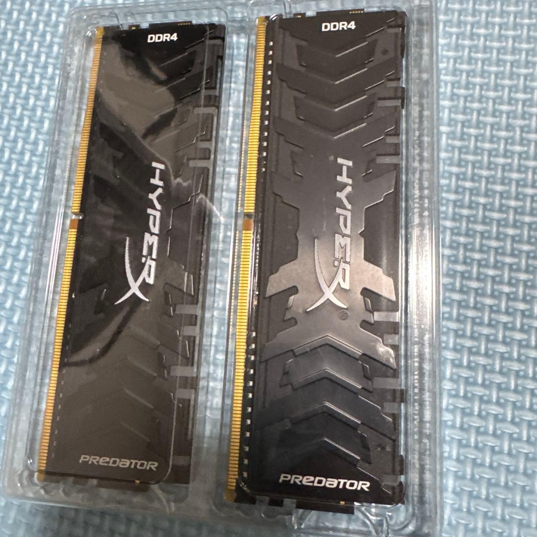 Kingston HyperX Predator RGB DDR4 16GB (8GBx2) PC Memory Used