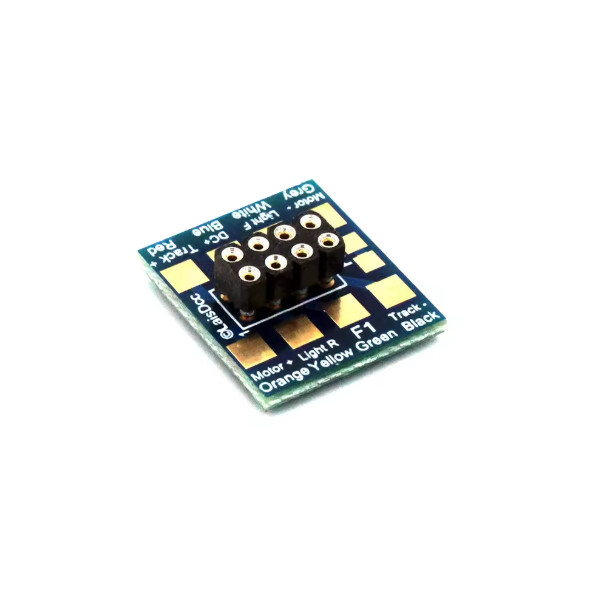 10pcs or 1Pcs DCC 8 Pin NEM652 Socket with Solder Tabs for Model Railway Trains