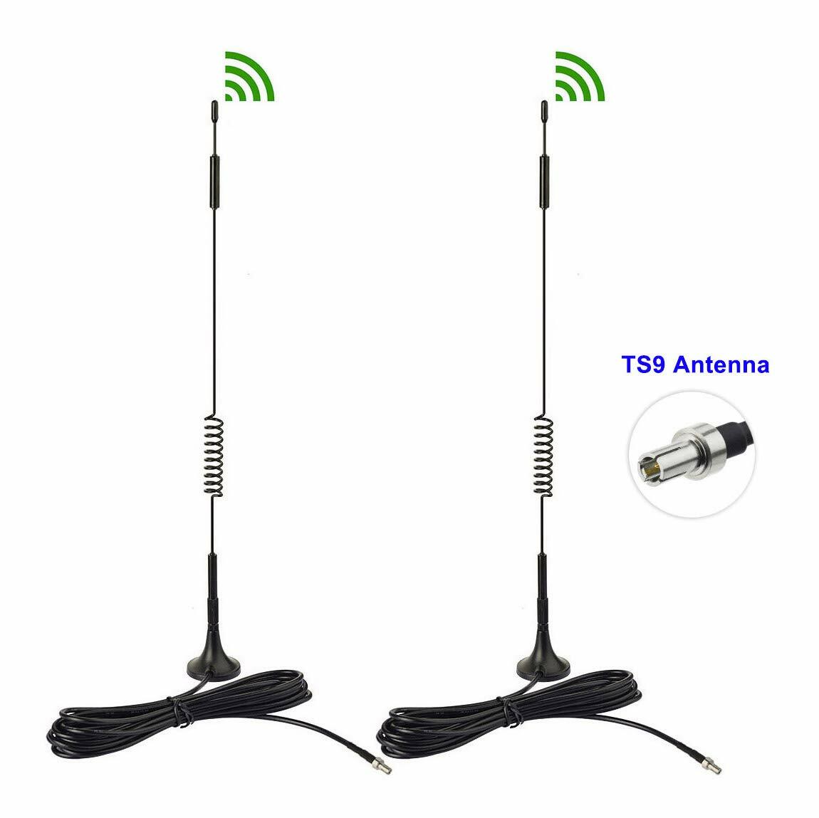 2pcs Netgear Nighthawk M1 MR1100 Omni 4G LTE TS9 Signal  Magnetic Antenna