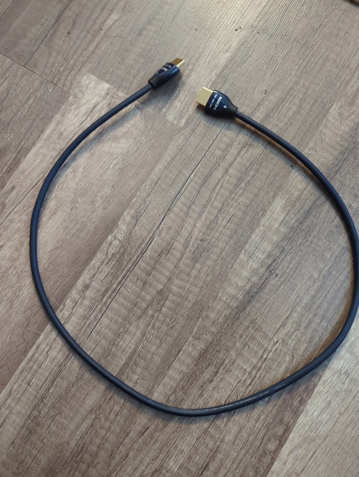 AudioQuest BlueBerry 4K-8K 18Gbps HDMI Cable - 2.46 ft. (.75m)