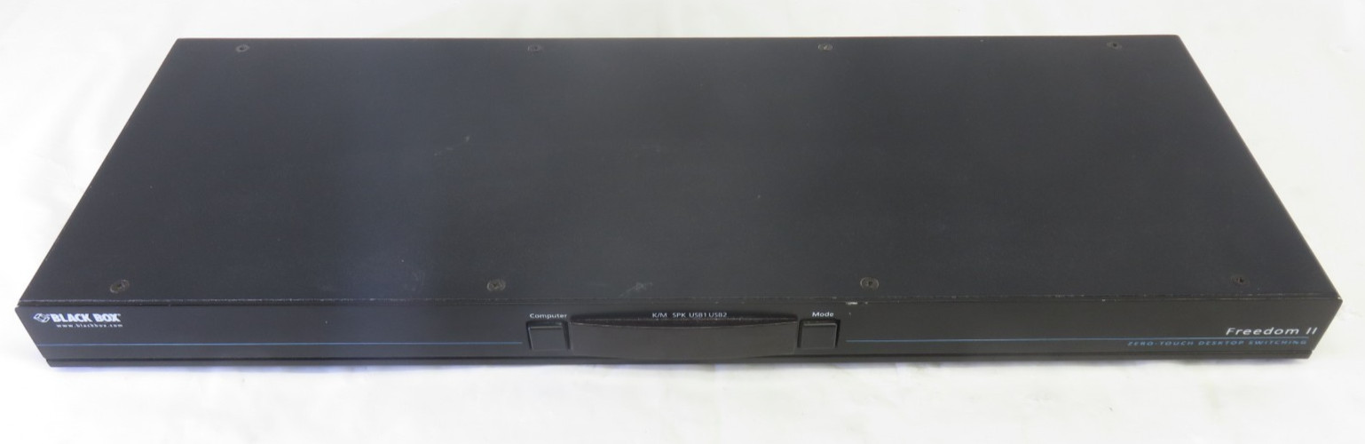 Black Box Freedom II, 8-Port Desktop Switch KV0008A-R2, For Parts/Repair