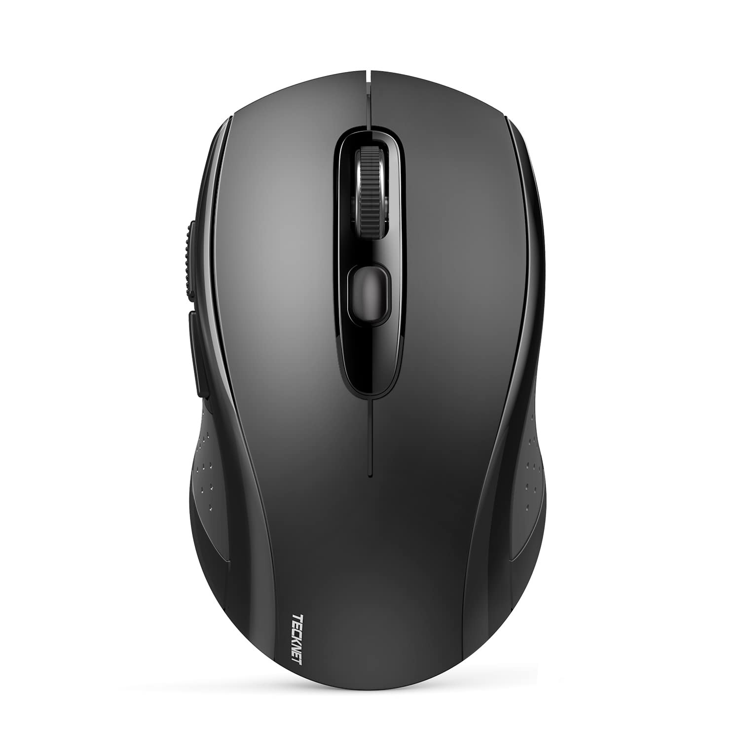 Bluetooth Mouse (BT 5.0/3.0+2.4Ghz), 6-Level 4000 DPI Wireless Mice for Lapto...