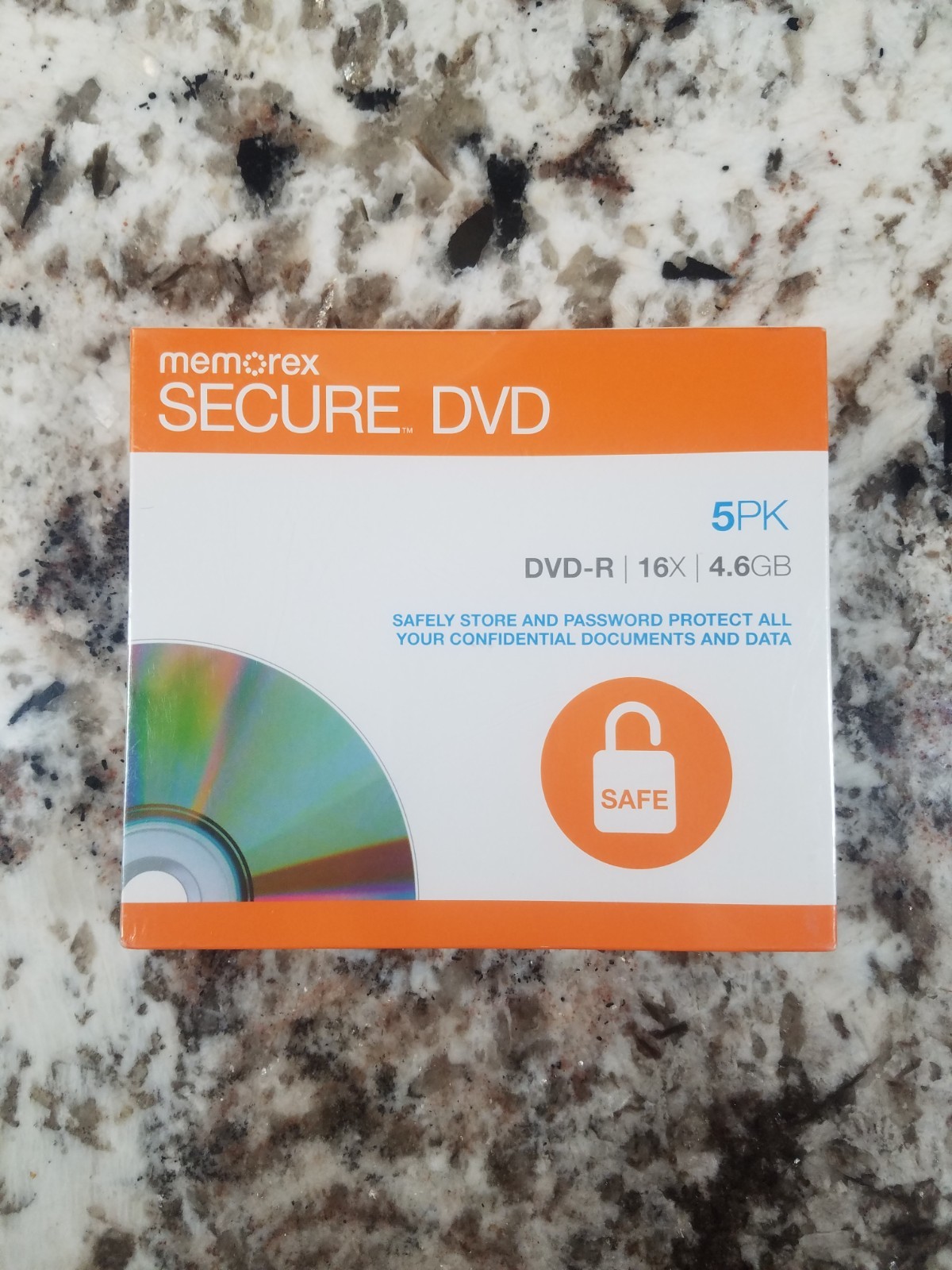 Memorex Secure DVD-R (5 pack)