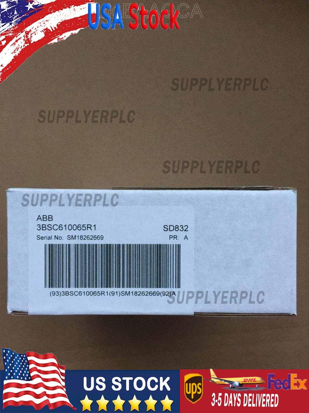 1PCS NEW 3BSC610065R1 (by DHL or Fedex) US Free TAX