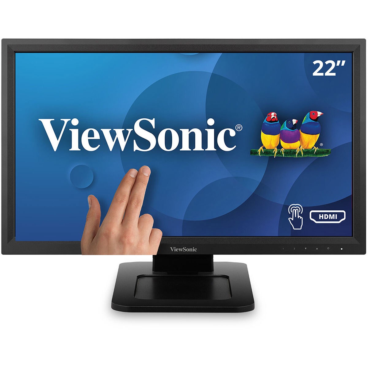 ViewSonic TD2211 22" 16:9 Full HD Touchscreen USB VA LED Monitor