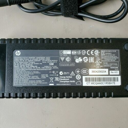 Genuine HP 135W 19.5V AC Adapter For Elite 8300 8200 8000 7900 7800 Ultra-Slim