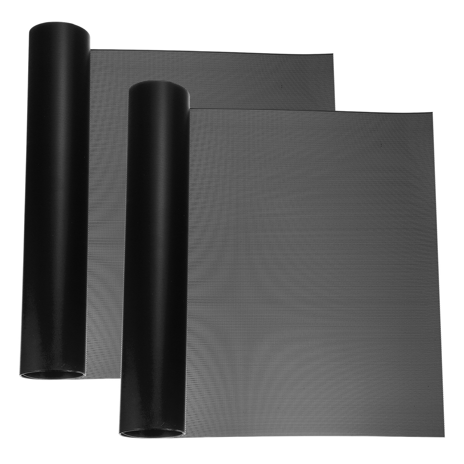 2Pcs 1000x300mm PC Case Dust Mesh Filter PVC Dustproof Filter Cover Black(0.5mm)