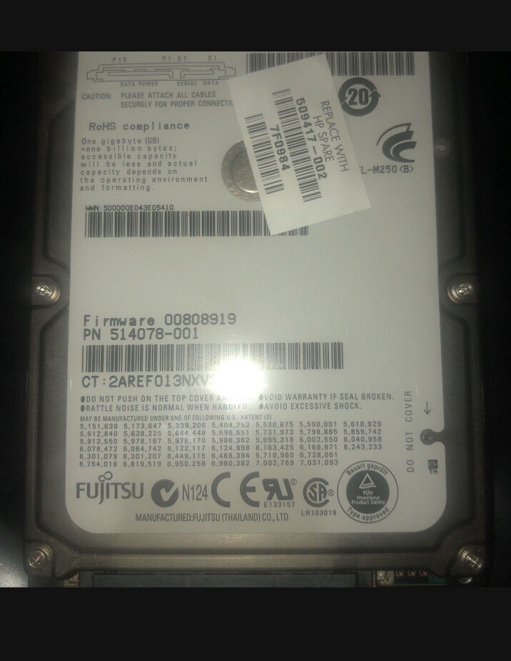 Fujitsu 8.45 GB,Internal,5400 RPM,3.5" (MPD3084AT) Hard Drive