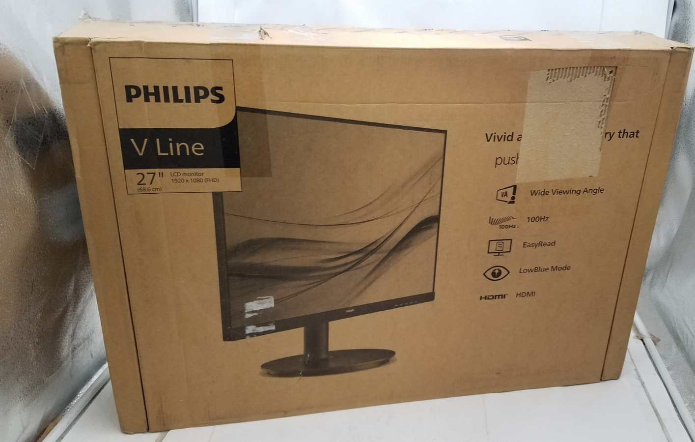 Philips 27" FHD Monitor FHD 1080P LCD LED Monitor 100hz -609585256972
