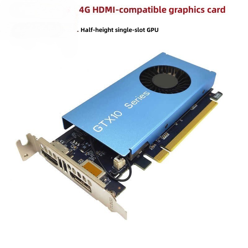 GTX10 Series GTX1650 4GB 4K 2K Half Height Graphics Card Single-slot GPU New