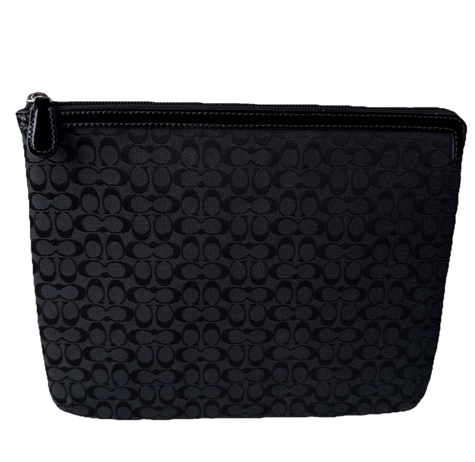 Coach Signature C Black Jacquard Sleeve Tablet Cover Case Sleeve Pouch Y2K