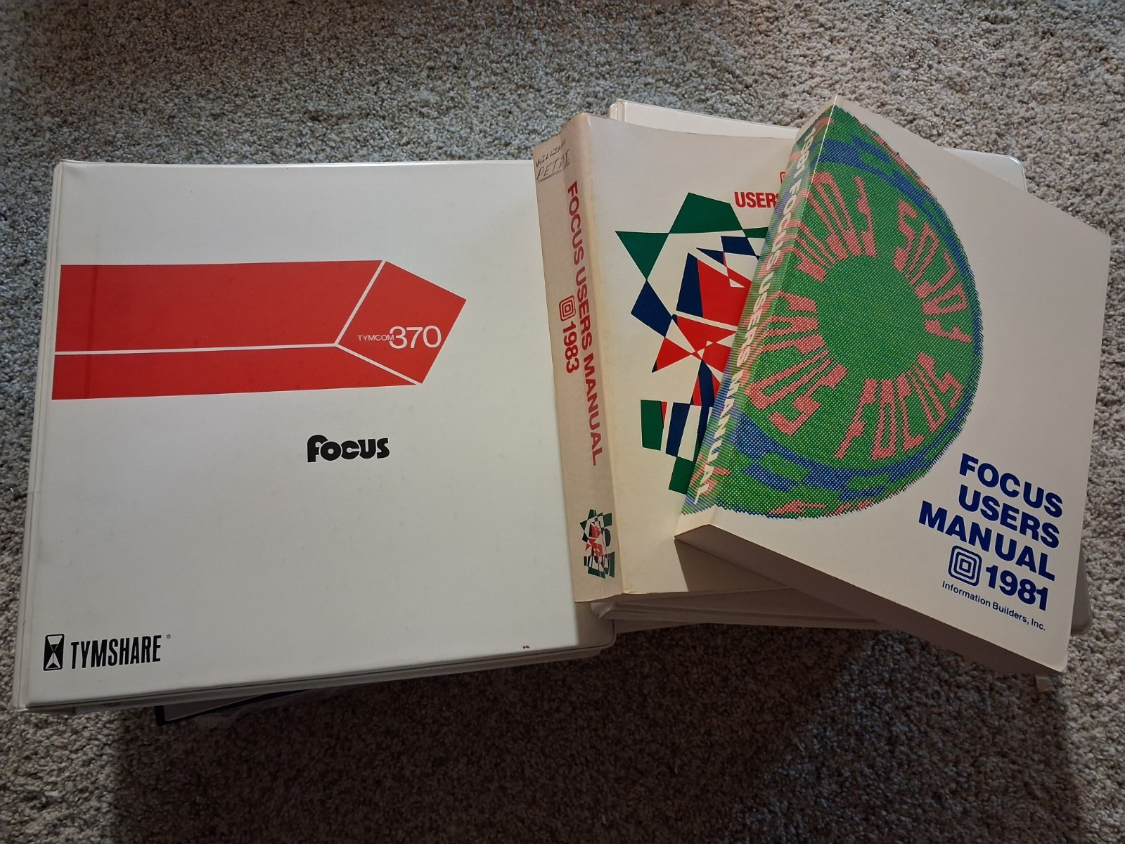 Vintage IBM Mainframe Manuals Lot – TSO, MVS, VM/370, DB2, FOCUS & TYMSHARE – Sh