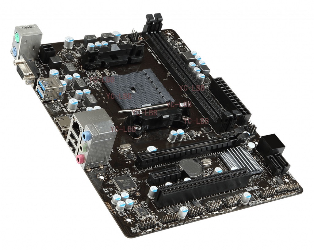 FOR MSI A68HM-E33 V2 FM2 Motherboard DDR3 Supports FM2/FM2+ HDMI/7650K 64GB