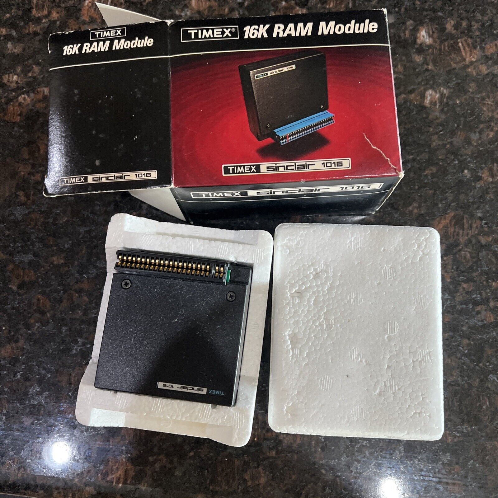 Timex Sinclair 1016 Model M331-PSP 16K Ram Memory Module 1000 - Untested