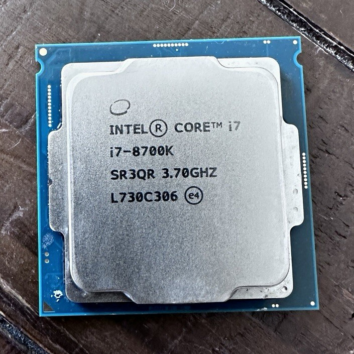 Intel Core i7-8700K 3.70GHz 6-Core LGA 1151 CPU Processor SR3QR