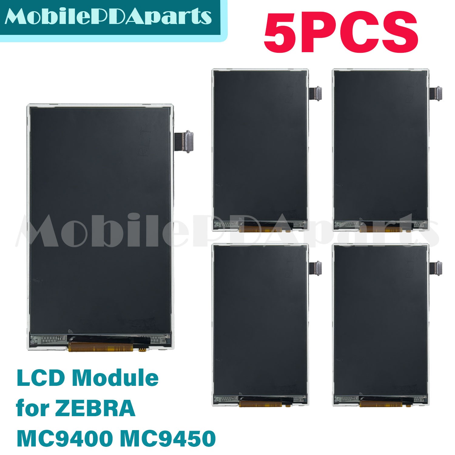 5 Pack LCD Module OEM ZEBRA LCD display for MC94 Series MC9400 MC9450