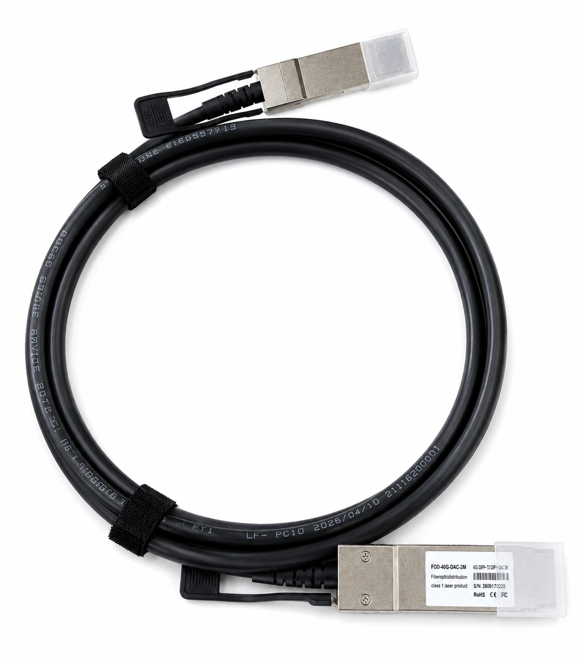 1m (3ft) Fortinet SP-CABLE-FS-QSFP+1 Compatible 40G QSFP+ Passive Cable-987