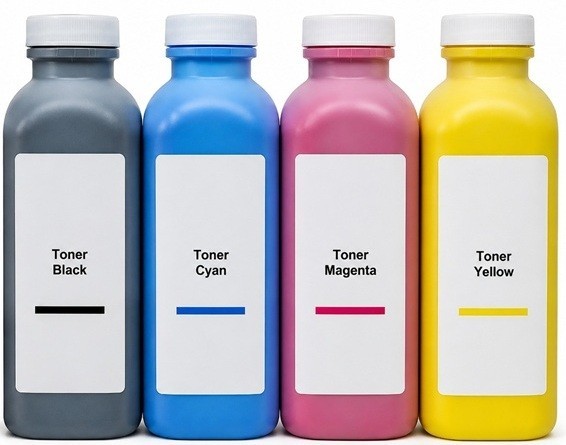 NEW PREMIUM COMPATIBLE TONER REFILL FOR KIARO QL-300 (C-Y-M-K)