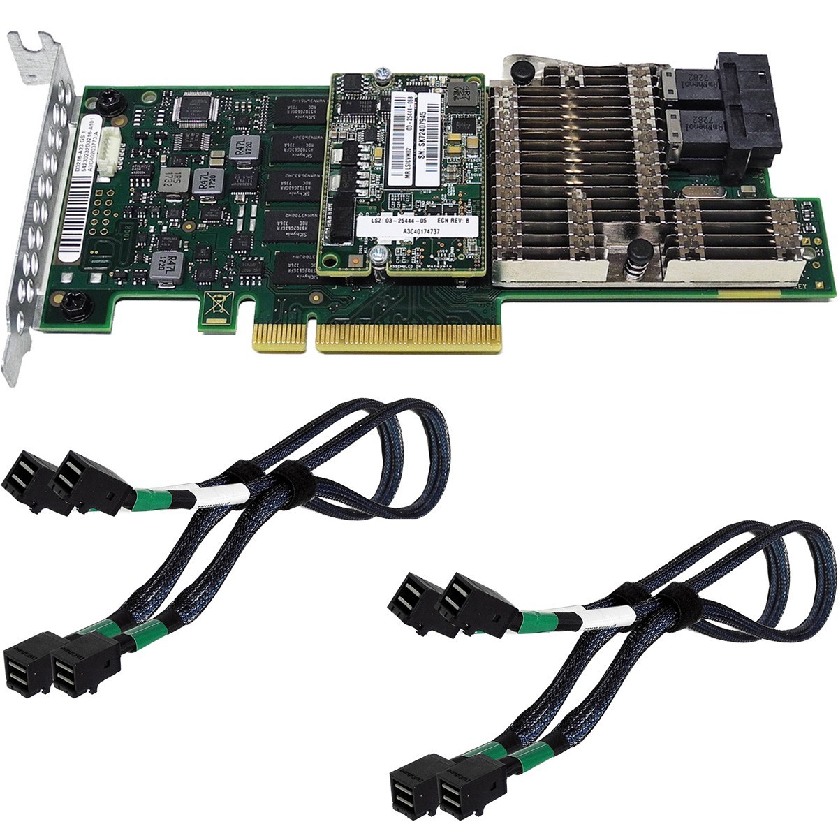 Fujitsu Primergy 12Gb RAID Controller PRAID EP400i D3216-A23 GS1 + 2x SAS cable