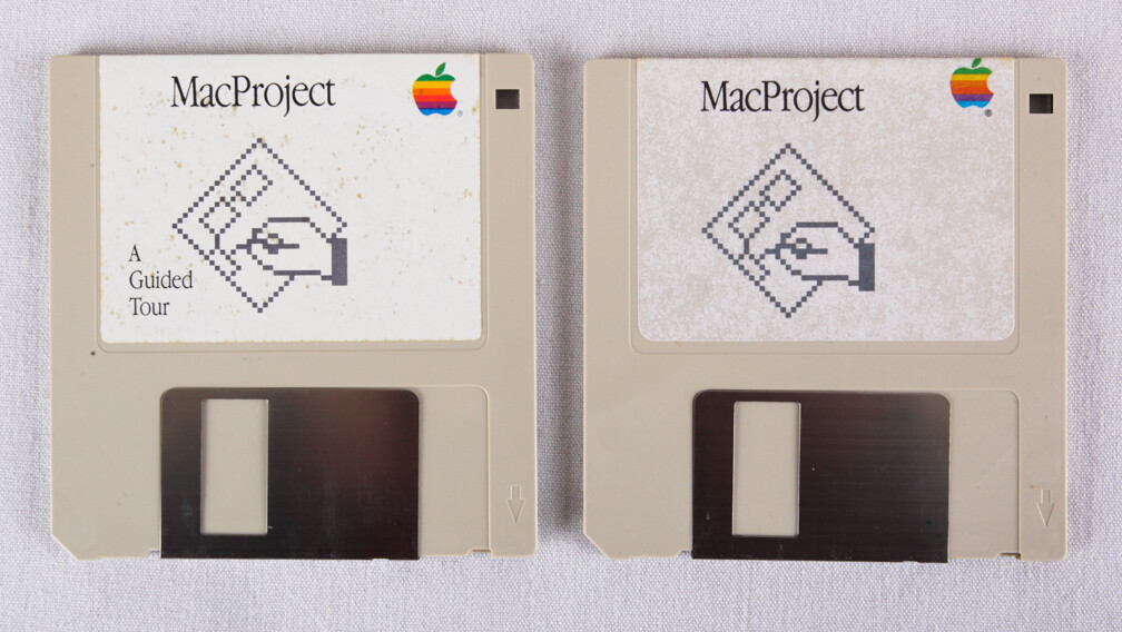 Vintage Macintosh MacProject w A Guided Tour, 690-5018-A, V 1.0, 1984, 2 Disks
