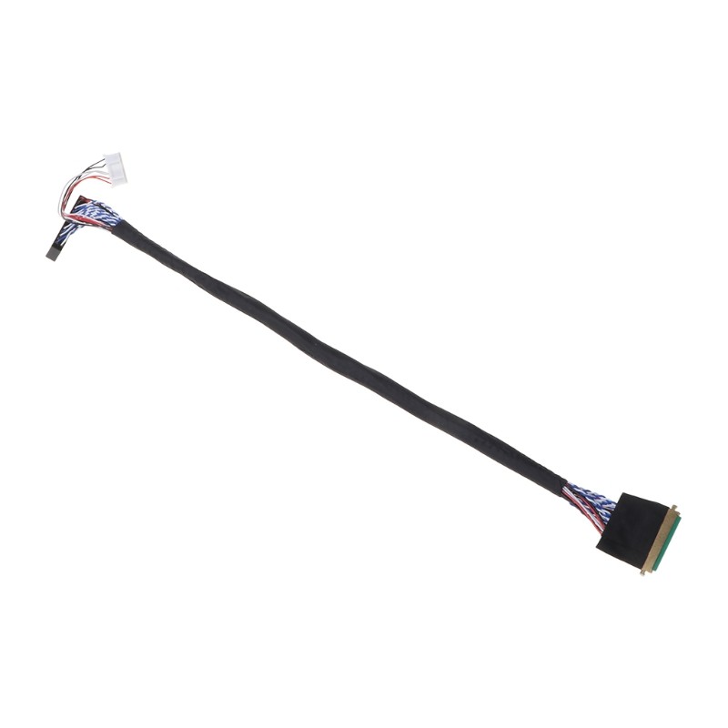 20453-040T-11 40Pin 2ch 6bit LVDS Cable For 10.1-18.4 inch LED LCD Panel