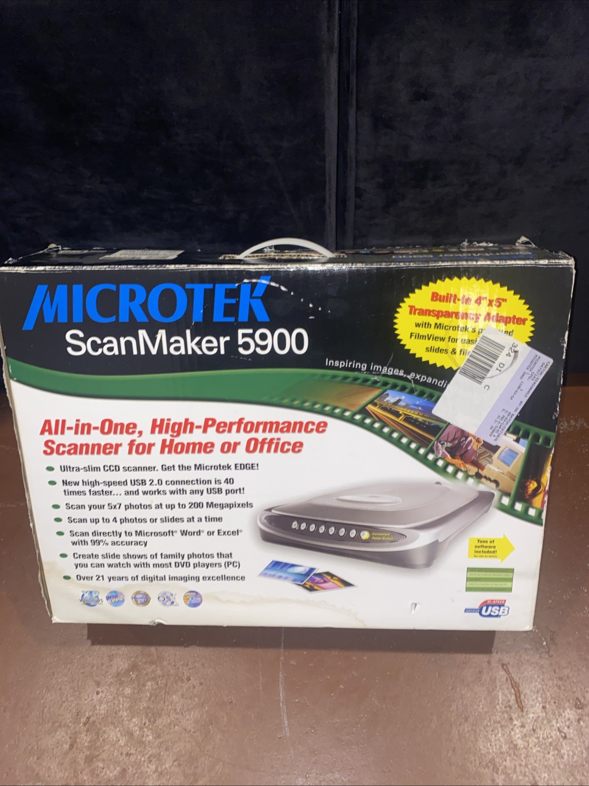 Microtek ScanMaker 5900 Instructions And Disk Included