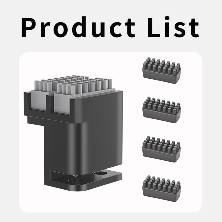 For Lab P1P/P1S/X1/X1C/X1E 3D Printer Metal Nozzle Double-Sided Cleaning Brush