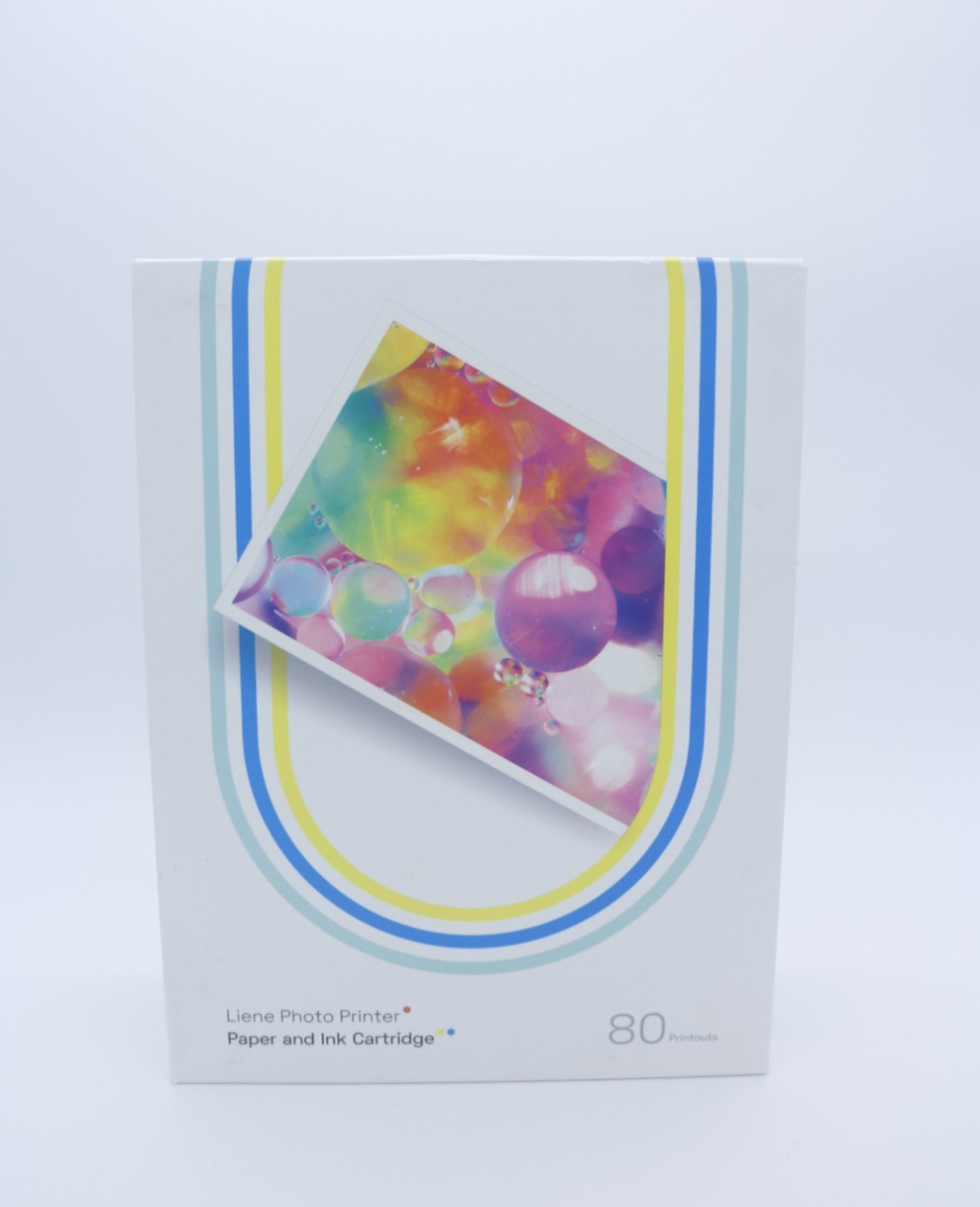 Lot of 5 Liene Photo Printer Paper and Ink Cartridge 4x6 80 Pack SD21-3 New Seal
