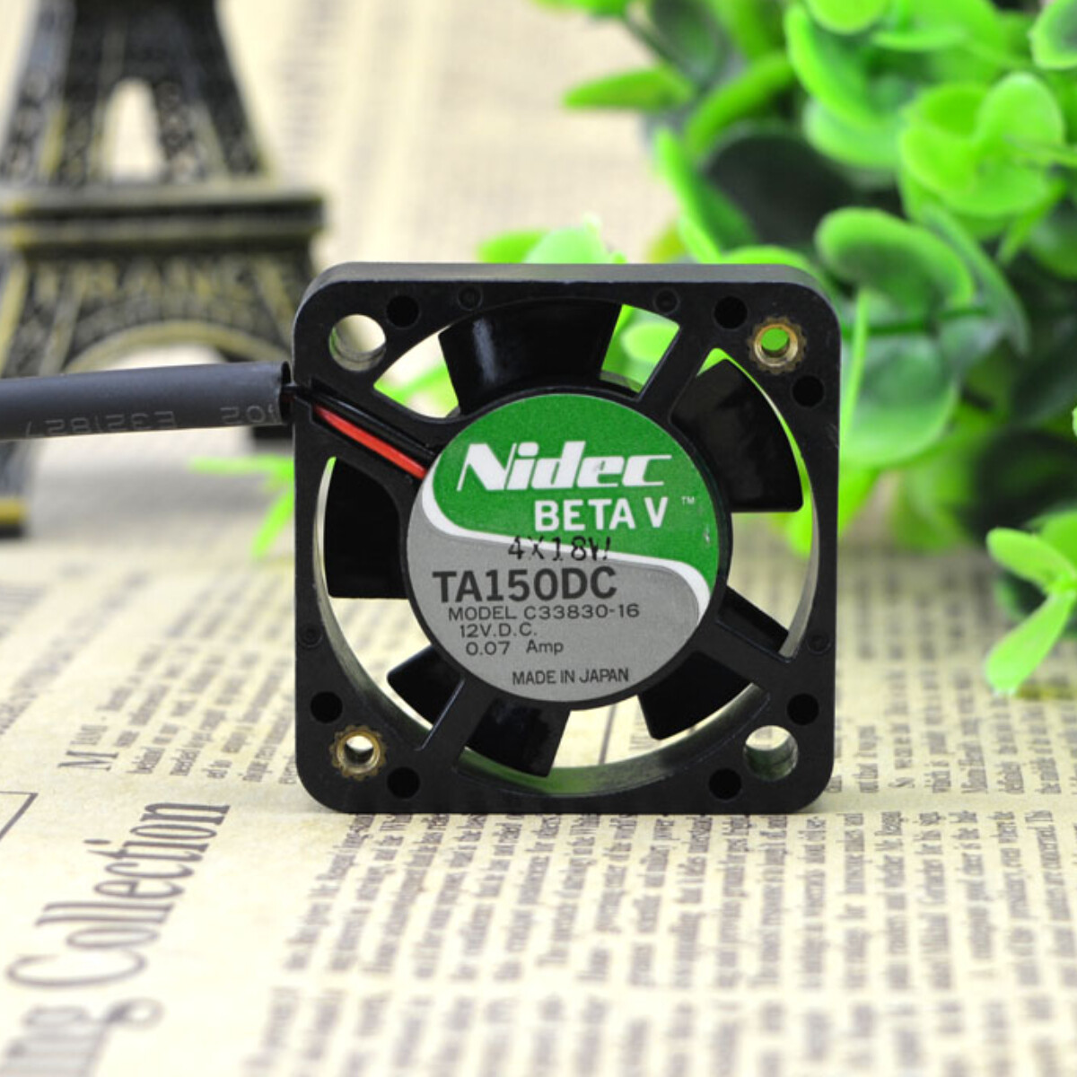 1x 4CM Chassis Cooling Industrial Fan Micro TA150DC C33830-16 4010 12V 0.07A