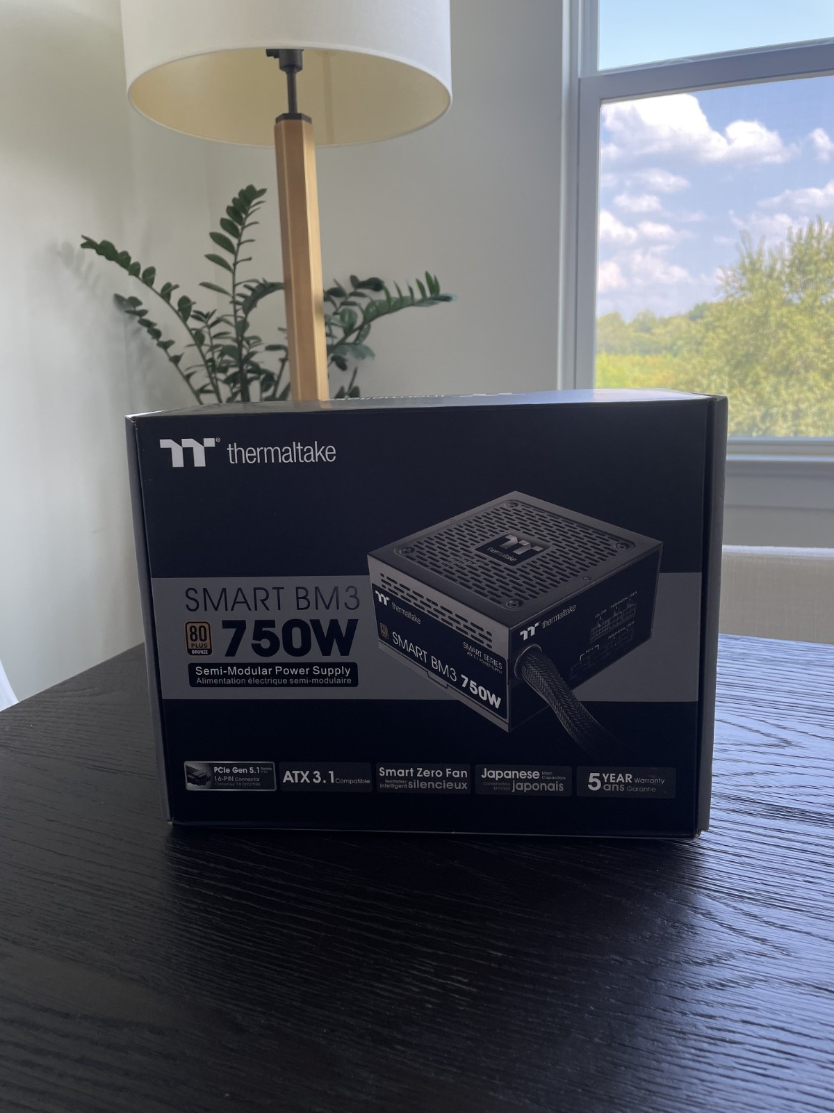 Thermaltake Smart BM3 750W 80+ Bronze Semi-Modular PSU - ATX 3.1, PCIe 5.1 Ready