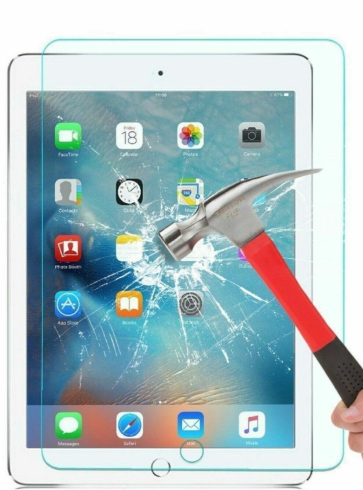 High Quality Premium HD Tempered Glass Screen Protector for iPad Mini 1/2/3