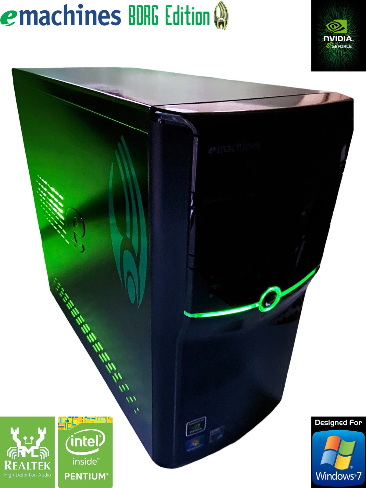 eMachines ET1331G-05w, 8GB of RAM, AMD Athlon II 1.6GHz Processor [Borg Edition]
