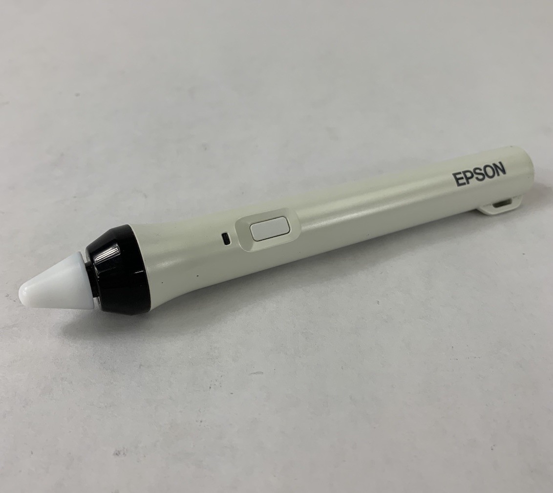 Epson ELPPN04 Easy Interactive Pen Orange Drawing Tool Power Tested