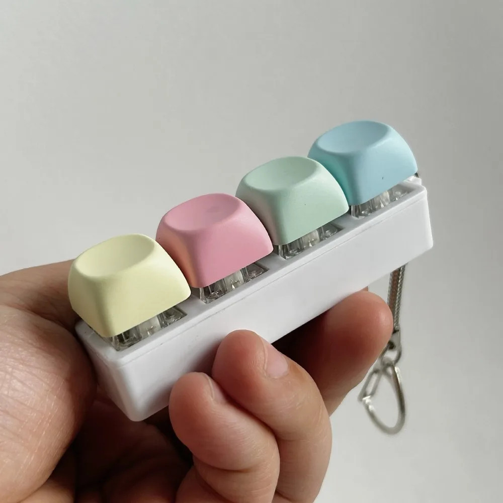 Relaxing 4/9 Keys Finger Keyboard Keycap Key Button Decompression Toy Stress