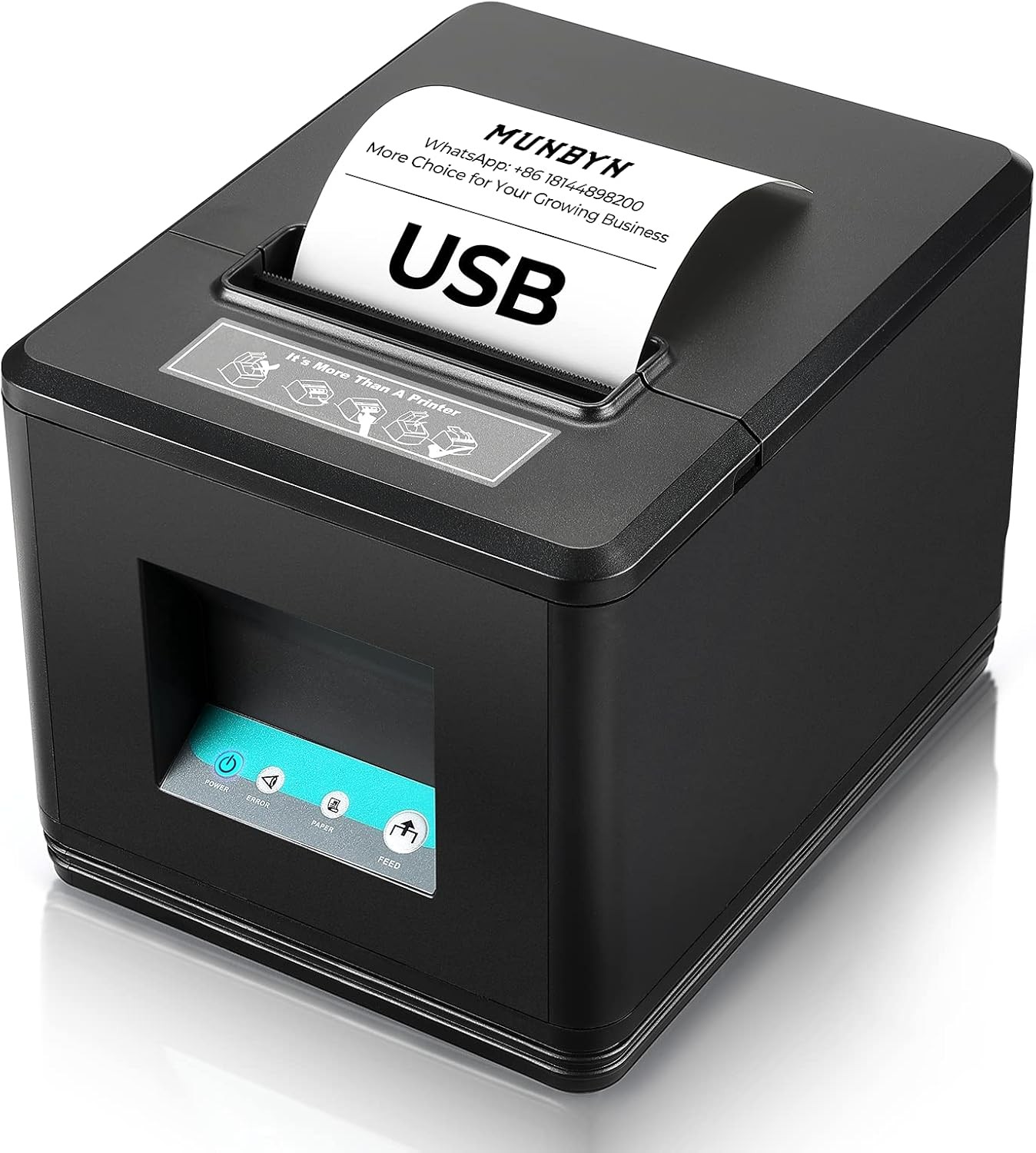 USB Thermal Receipt Printer with Auto Cutter 80mm