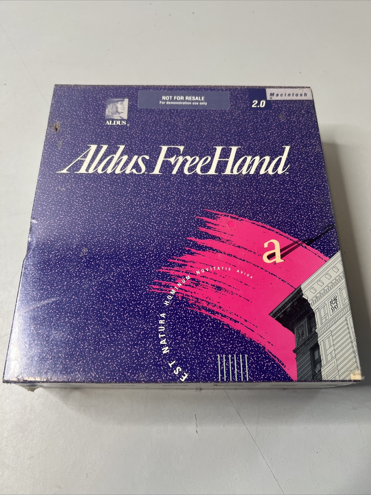 Aldus FreeHand 2.0, Macintosh Vintage NEW
