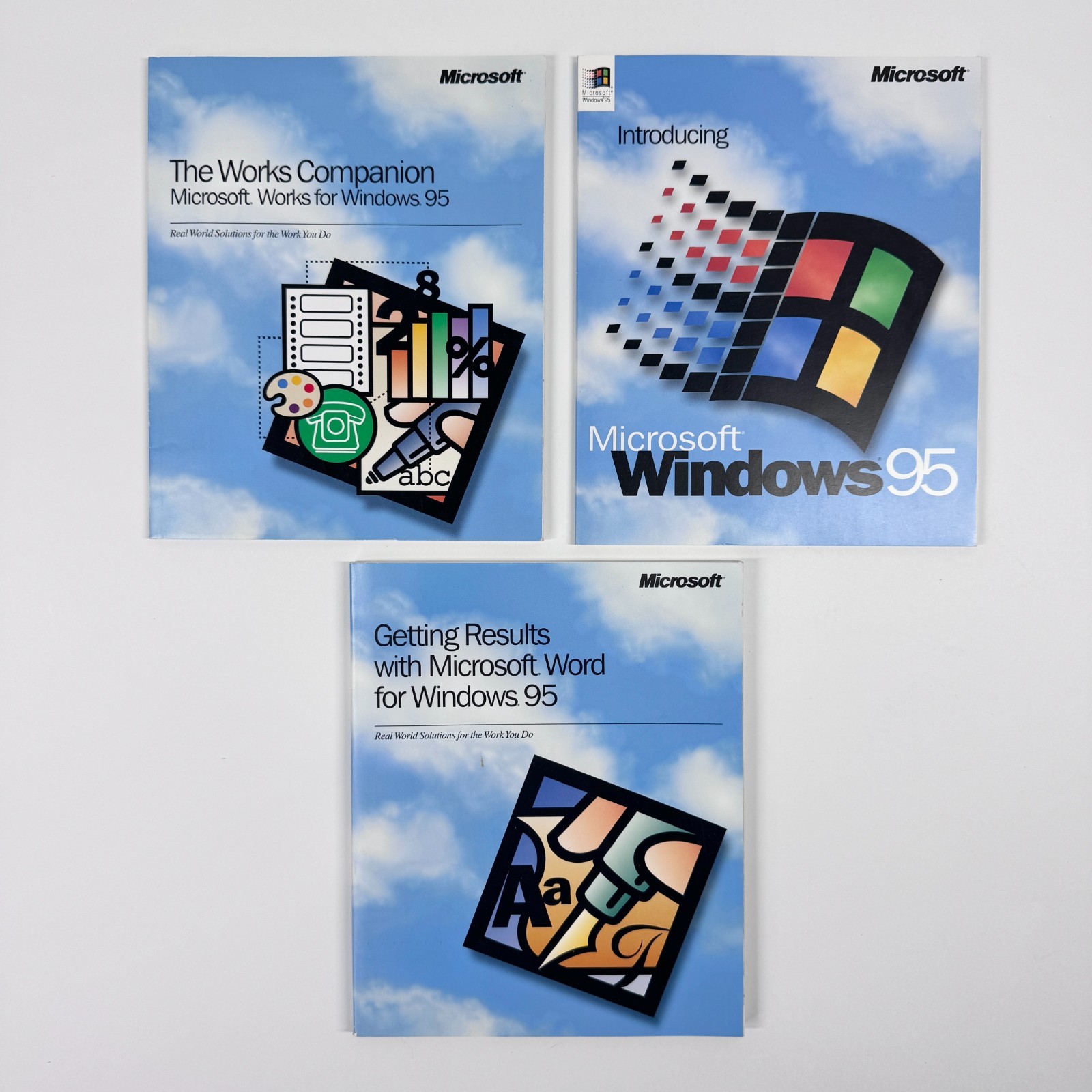 Introducing Microsoft Windows Word Companion 95 Manual Nice Condition Vintage